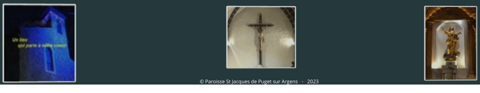 © Paroisse St Jacques de Puget sur Argens   -   2023